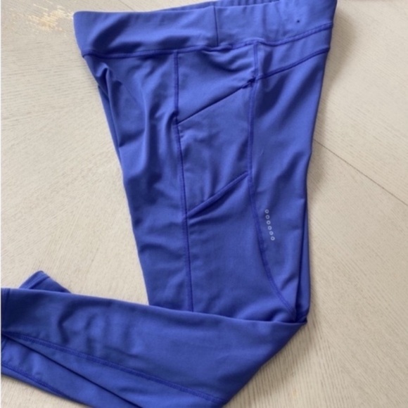 RAG plus periwinkle Leggings with Side Pocket - Picture 1 of 6